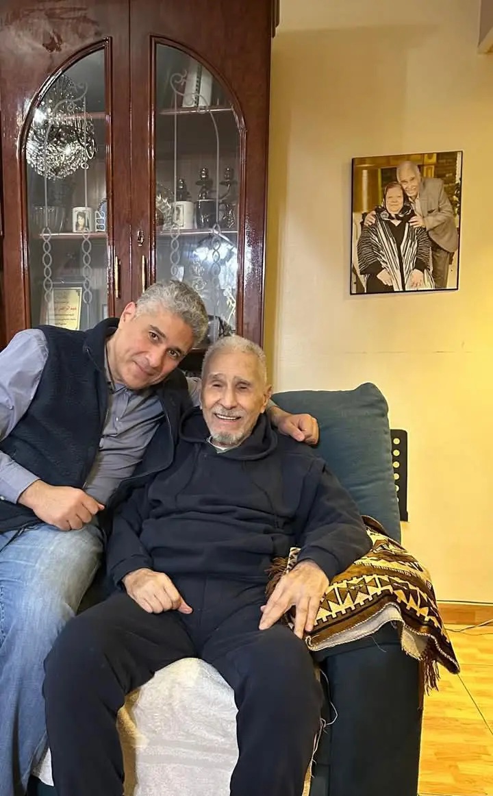 عبد الرحمن أبو زهرة ونجله (سوشيال ميديا)